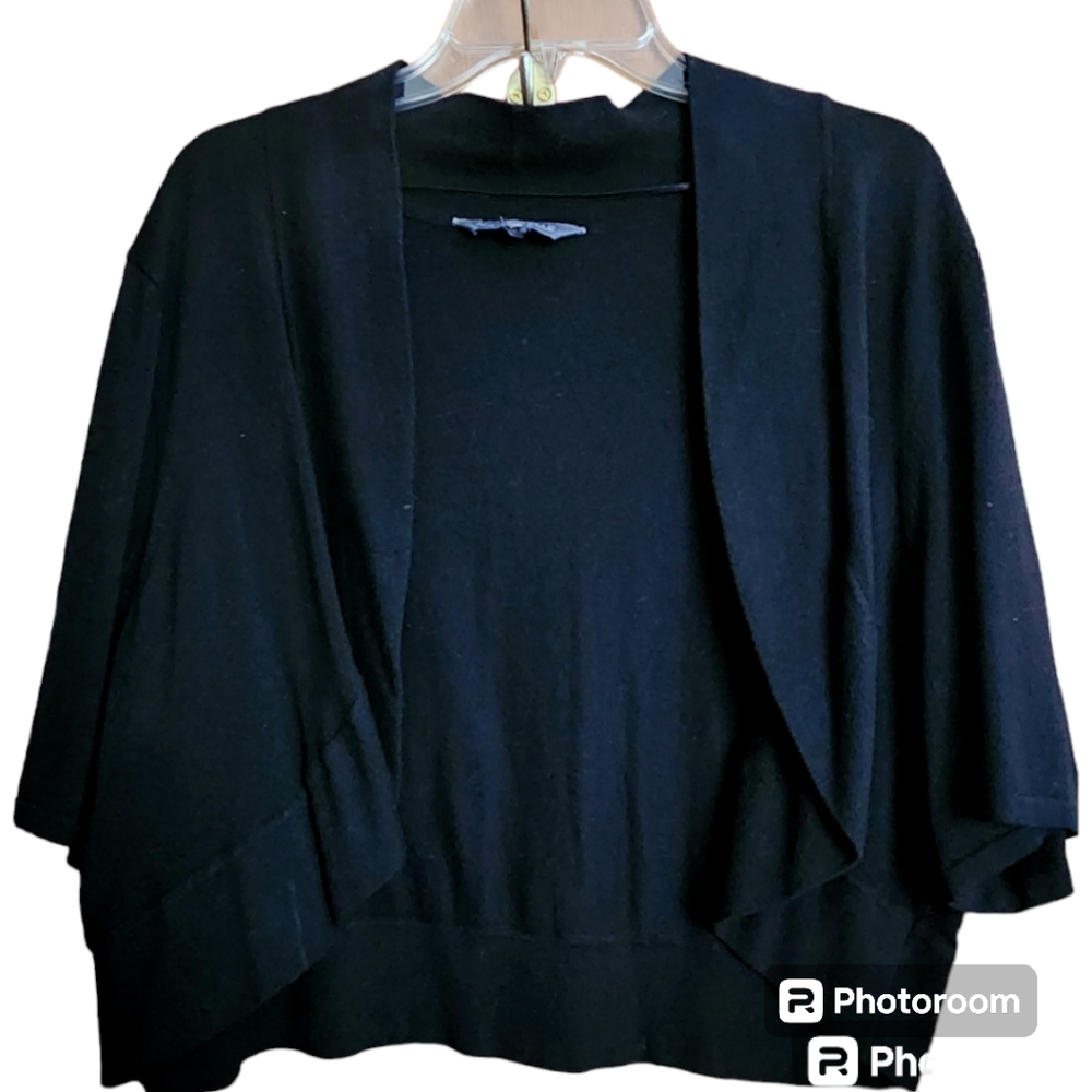 Black Bolero Style Sweater